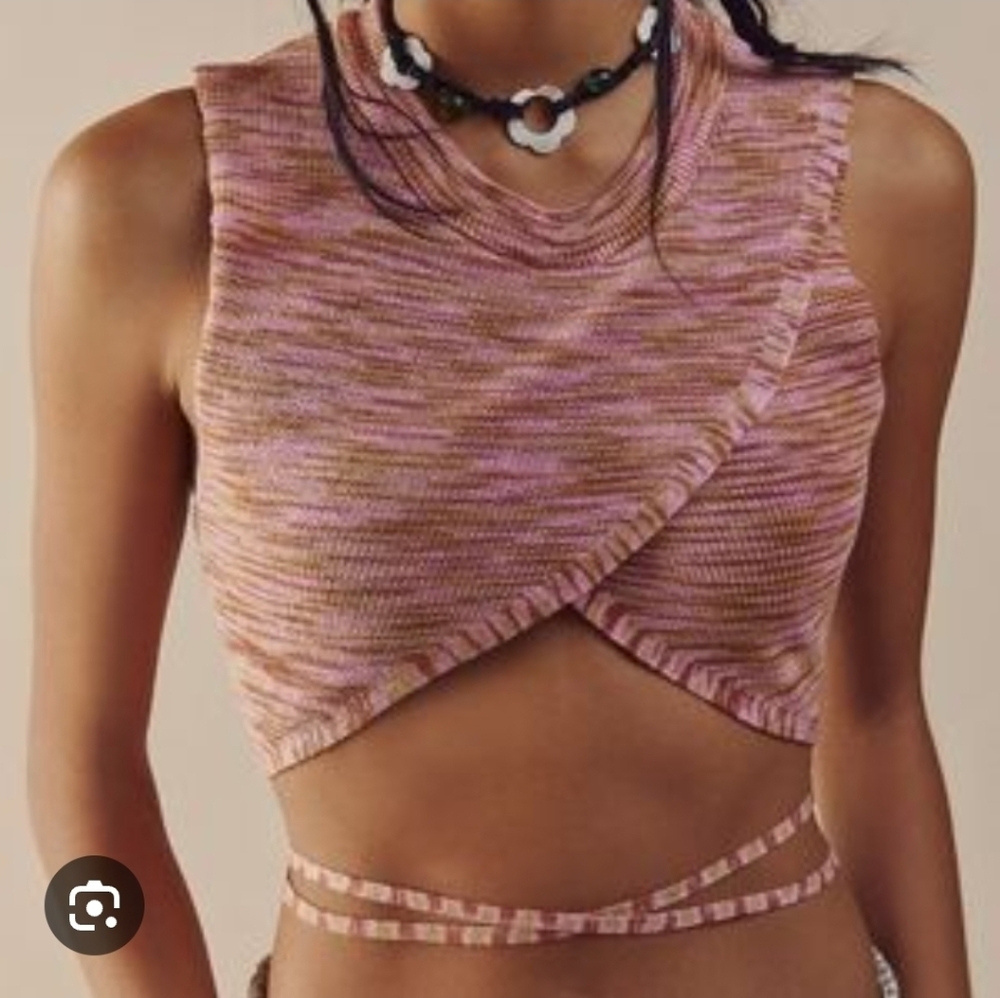 Free People 100% Cotton Knit Top (NEW)